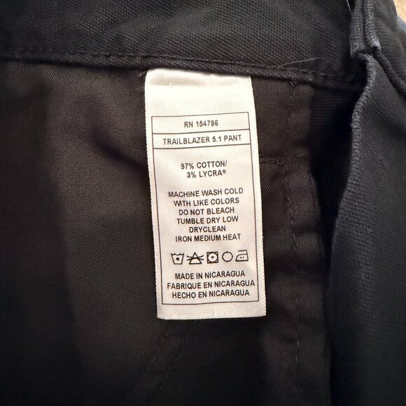 Off the Grid Black Pants 36x34 Standard Fit Trailblazer 5.1 Pant - Picture 3 of 3